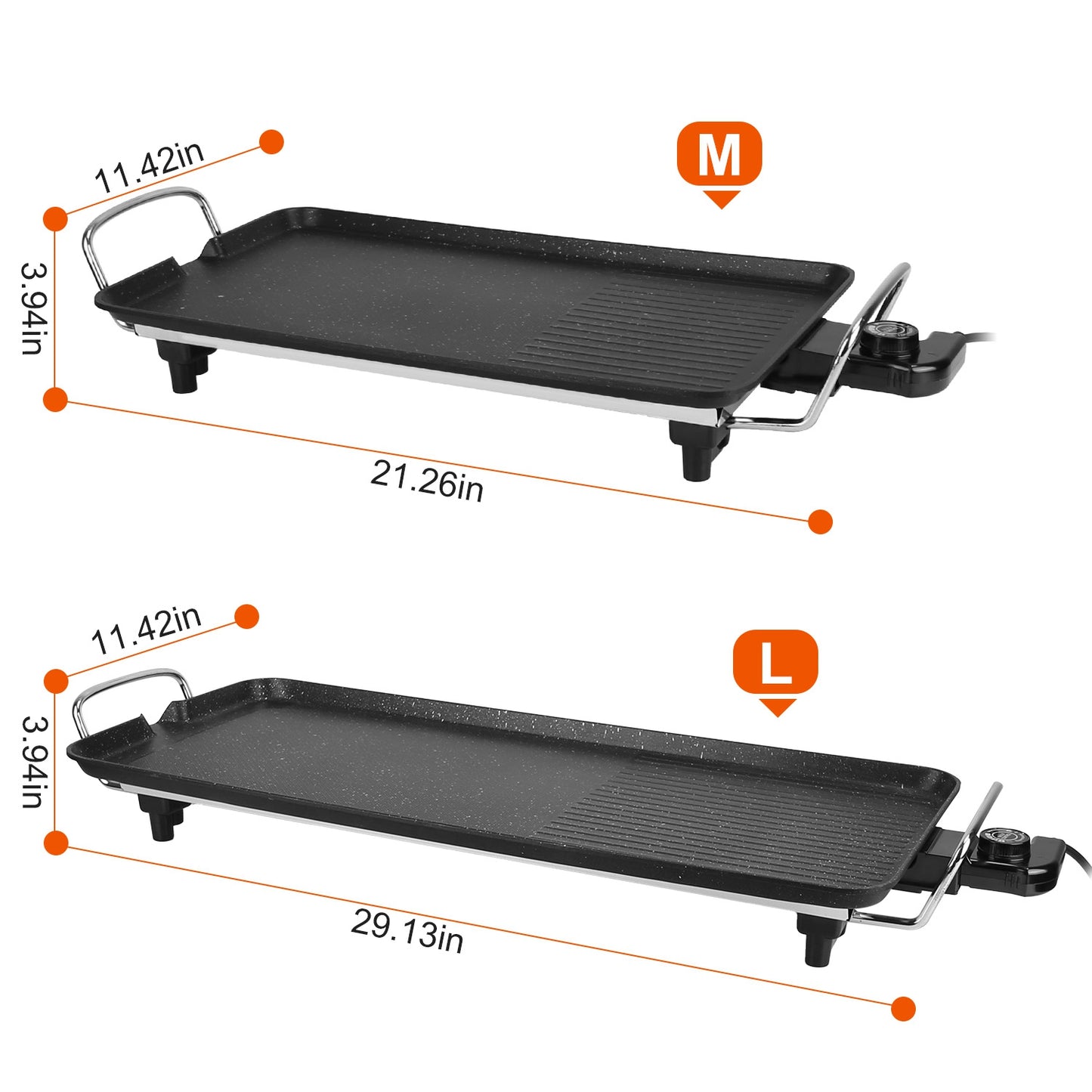 Electric BBQ Grill Griddle