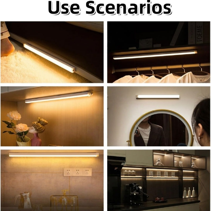 Motion Sensor LED Light, Rechargeable, Easy Magnetic Installation For Indoor Use